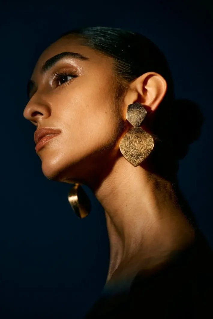 Monies Amia earring: goldfoil