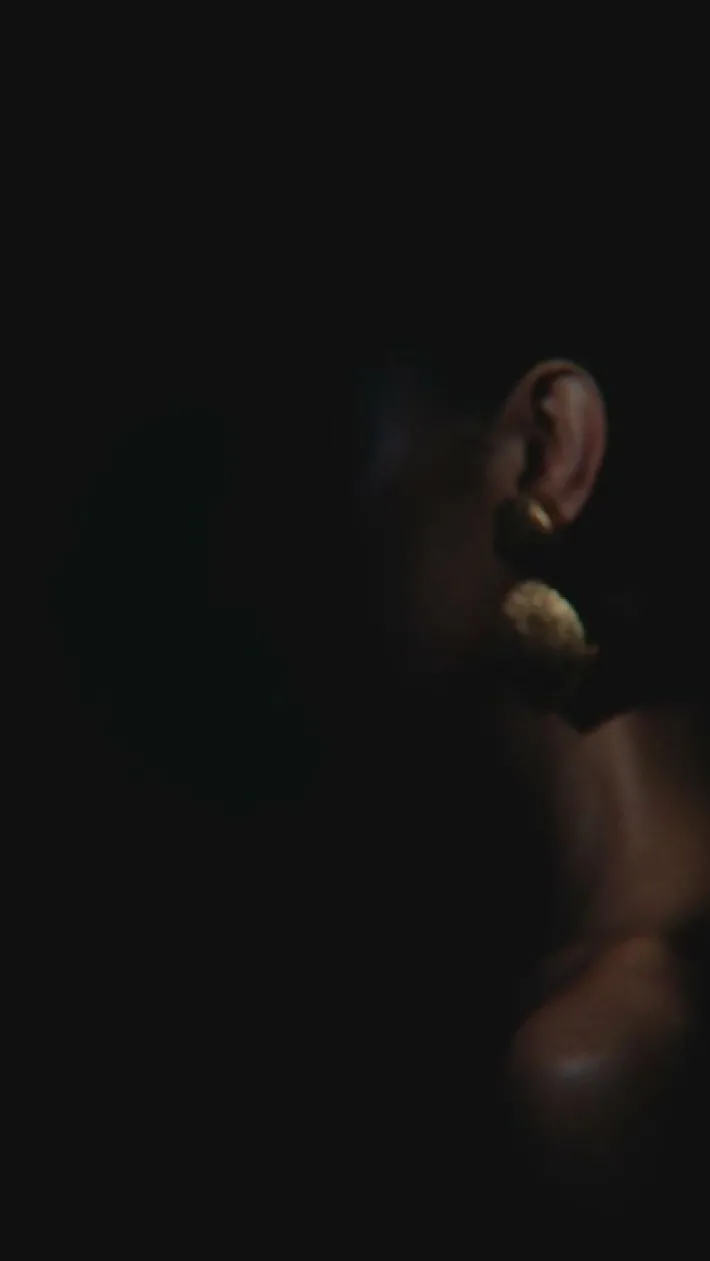 Monies Amia earring: goldfoil