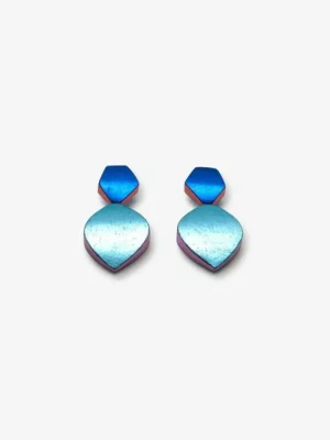 Monies Amia earring: multi-coloured foil