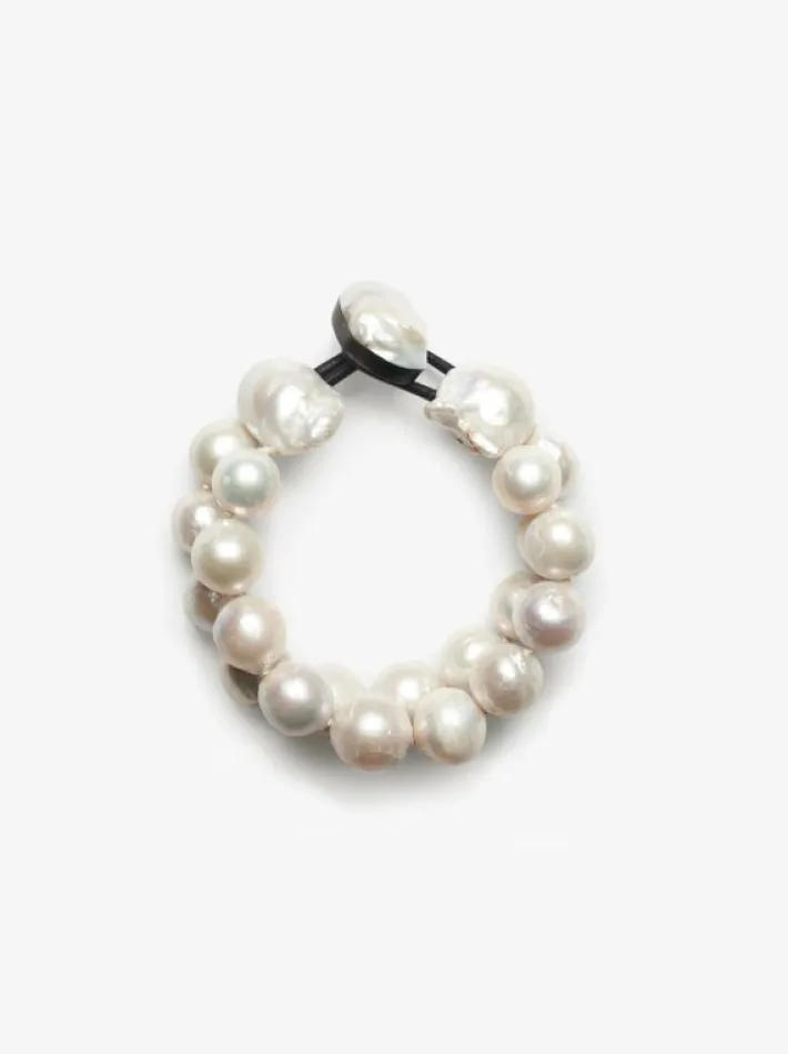 Monies Bracelet: freshwater pearls - 2 strands
