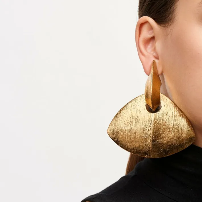 Monies Florence earring: goldfoil