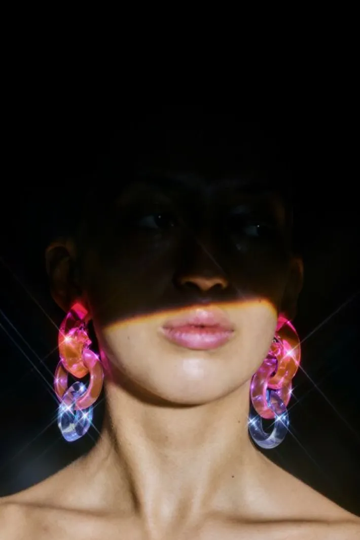 Monies Floss earring pink