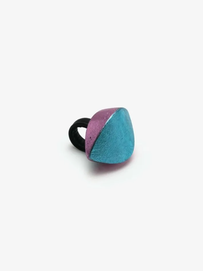 Monies Harper ring: multi-coloured foil