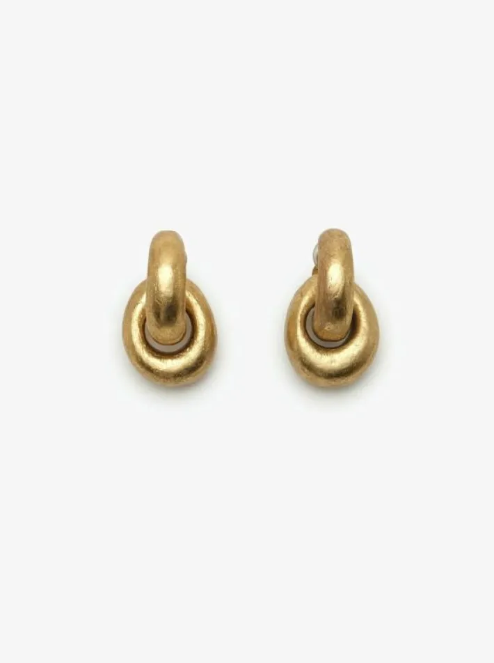 Monies Havana earrings gold