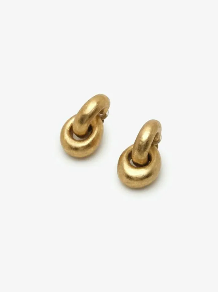 Monies Havana earrings gold