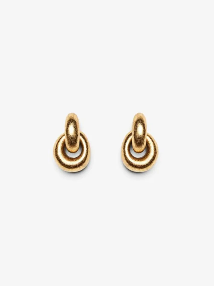 Monies Havana earrings gold