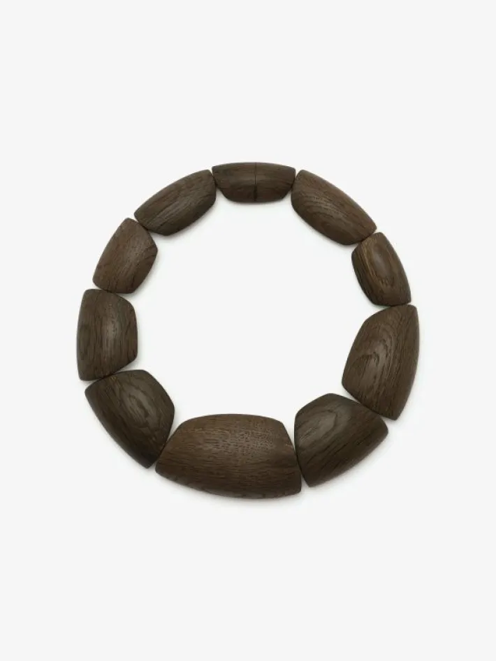 Monies Jade necklace: bog oak