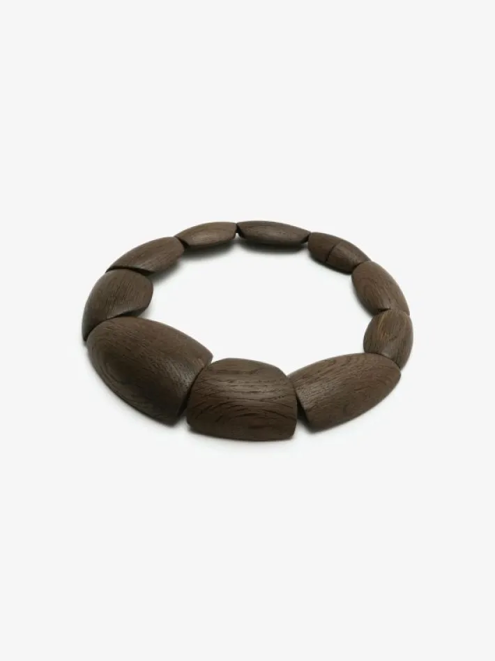 Monies Jade necklace: bog oak