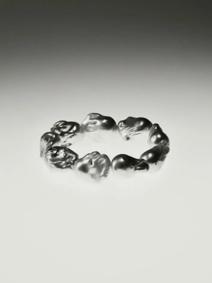 Monies Mint bracelet: baroque pearls