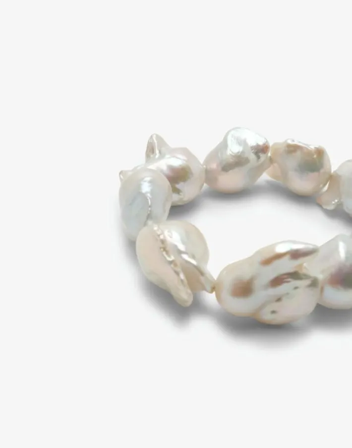 Monies Mint bracelet: baroque pearls