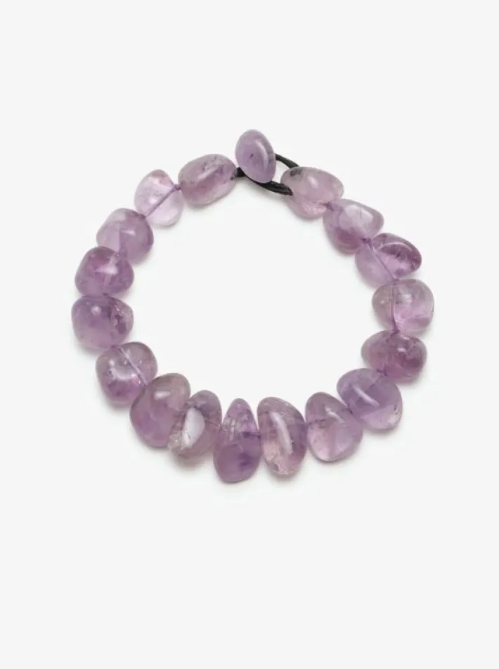 Monies Necklace: amethyst