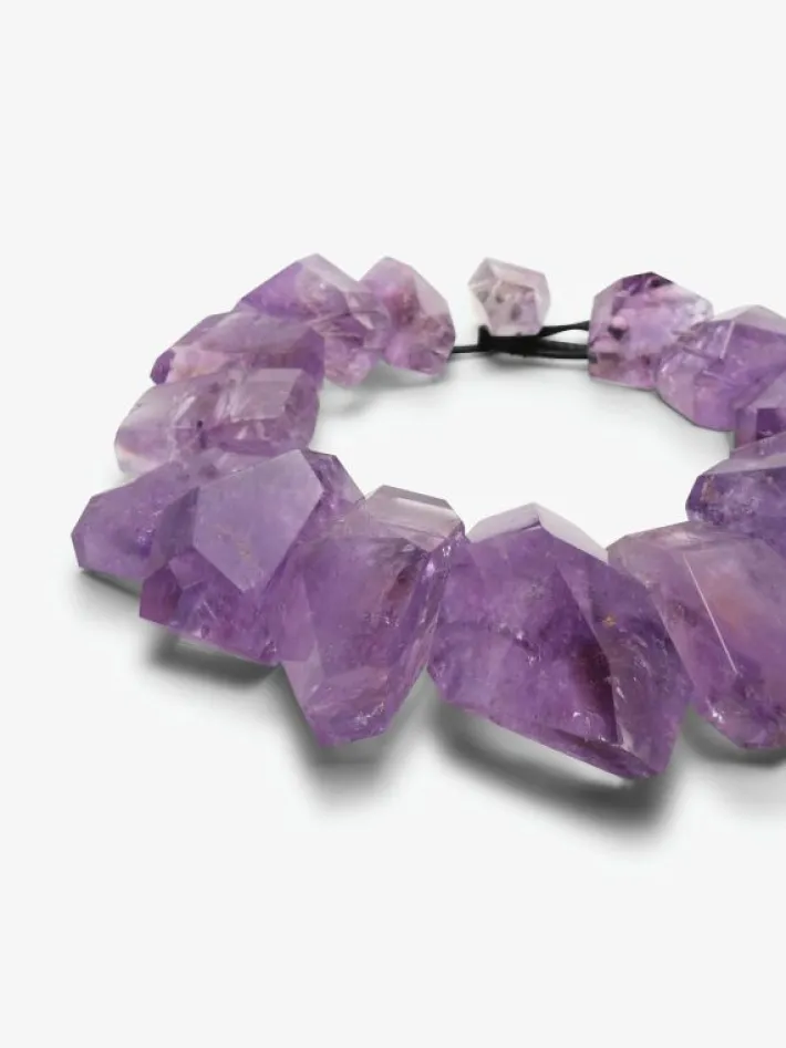 Monies Necklace: amethyst