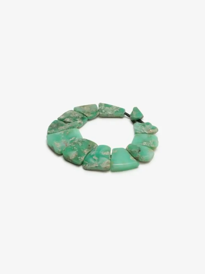 Monies Necklace: australian green chrysoprase