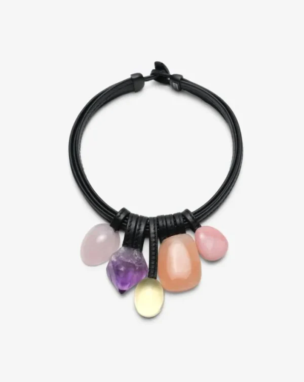 Monies Necklace: mixed materials