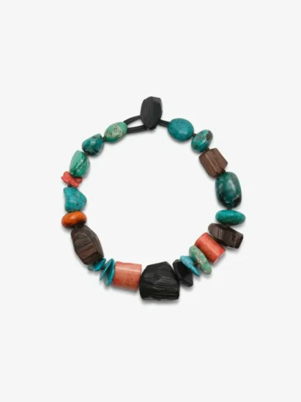 Monies Necklace: mixed materials