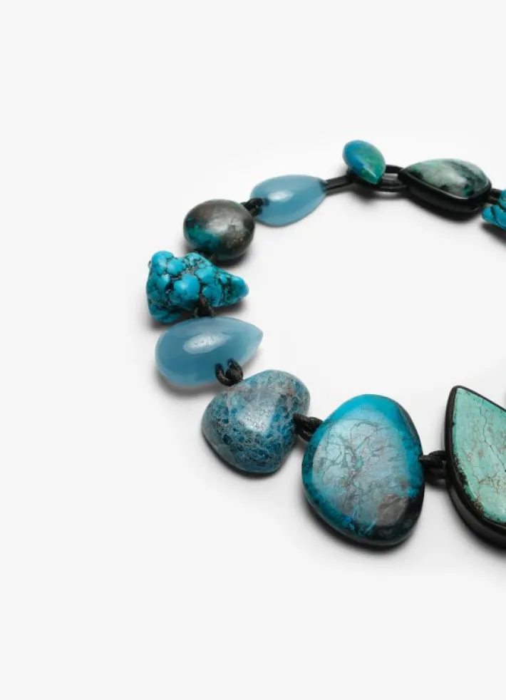 Monies Necklace: mixed materials