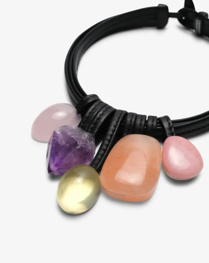 Monies Necklace: mixed materials