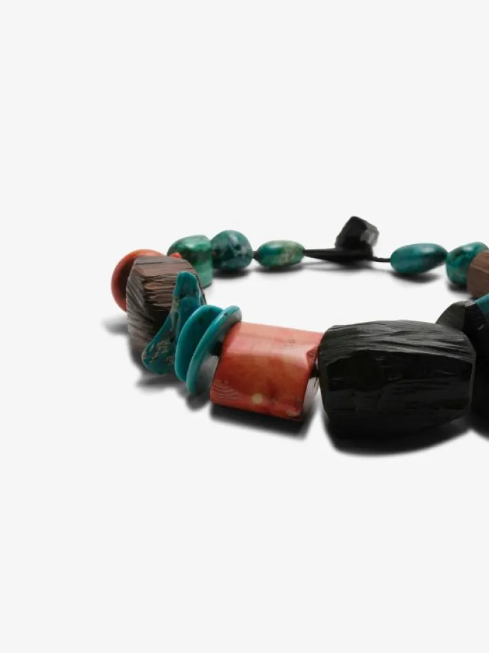 Monies Necklace: mixed materials