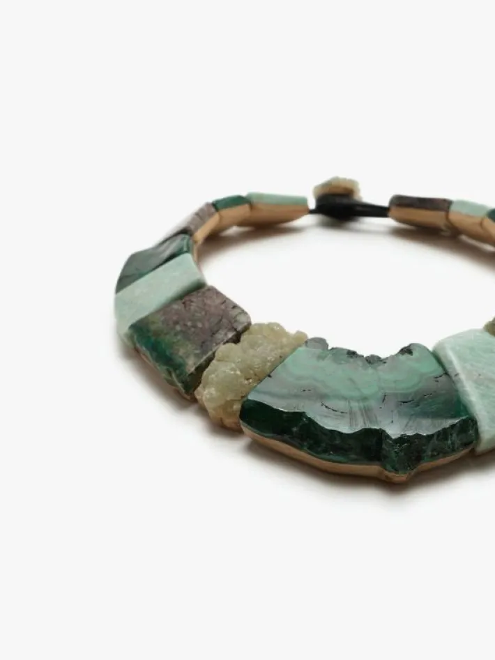 Monies Necklace: mixed materials