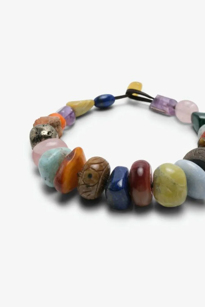 Monies Necklace: mixed materials