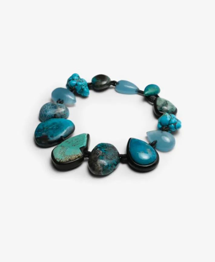 Monies Necklace: mixed materials
