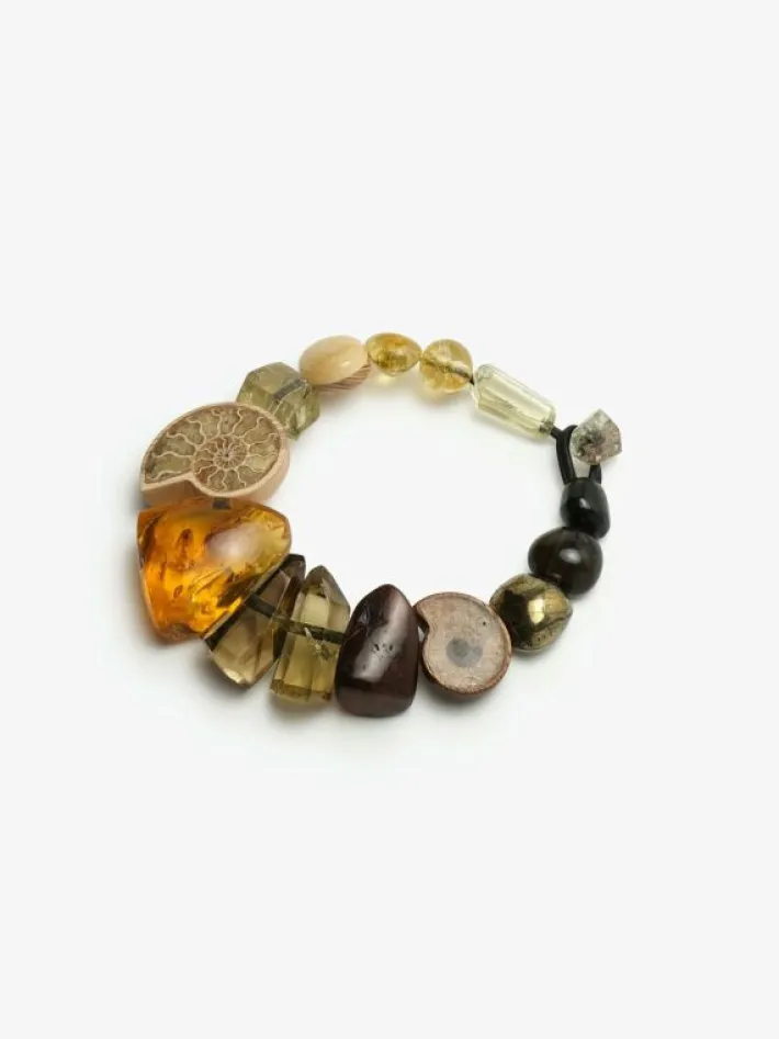 Monies Necklace: mixed materials