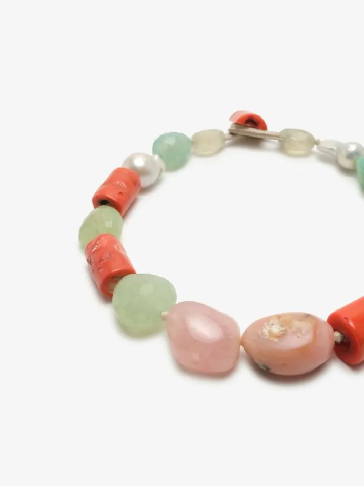 Monies Necklace: mixed materials