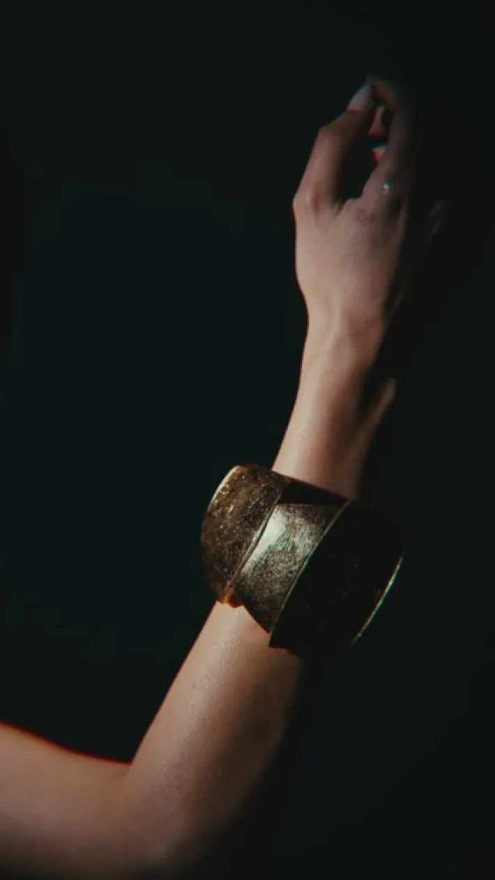 Monies Quinn bracelet: goldfoil