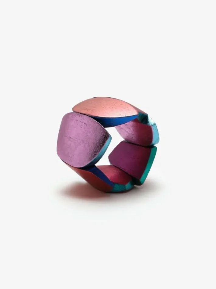 Monies Quinn bracelet: multi-coloured foil