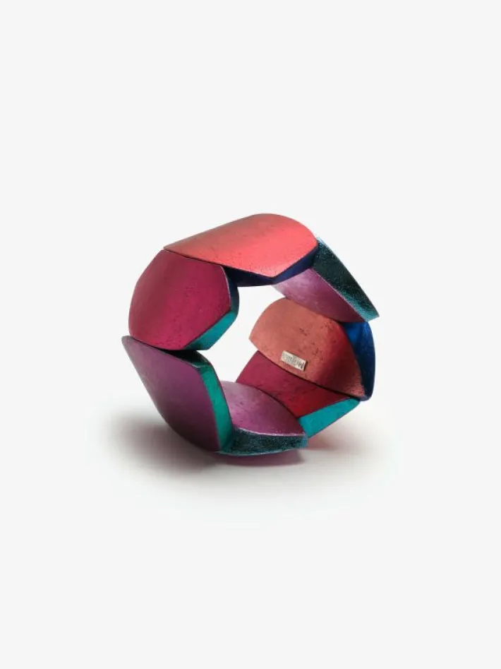 Monies Quinn bracelet: multi-coloured foil