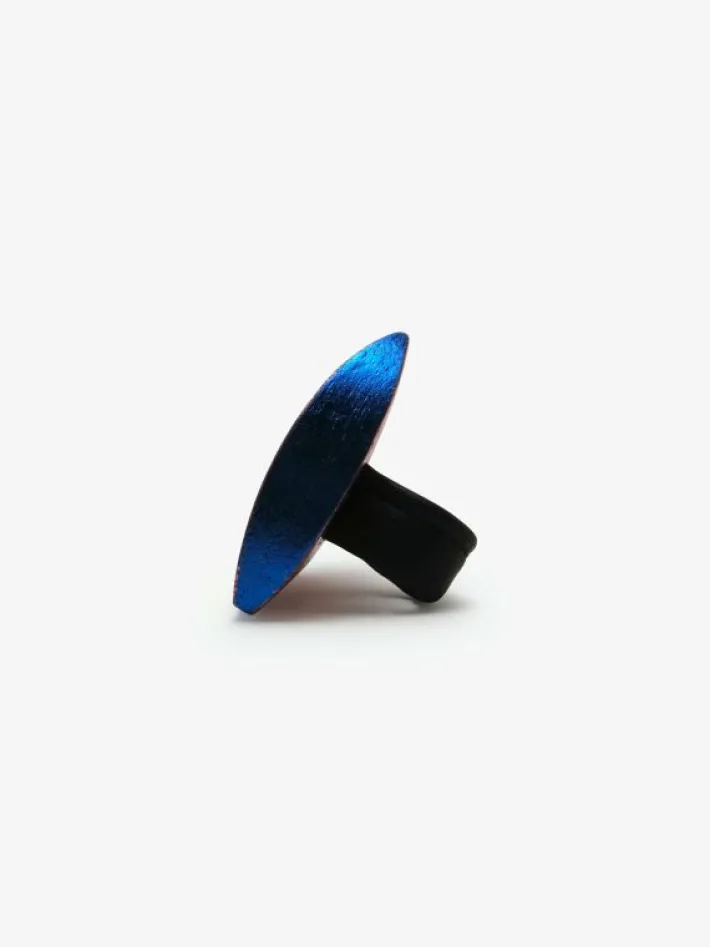 Monies Rex ring: multi-coloured foil
