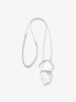 Monies Romy pendant: acrylic, leather