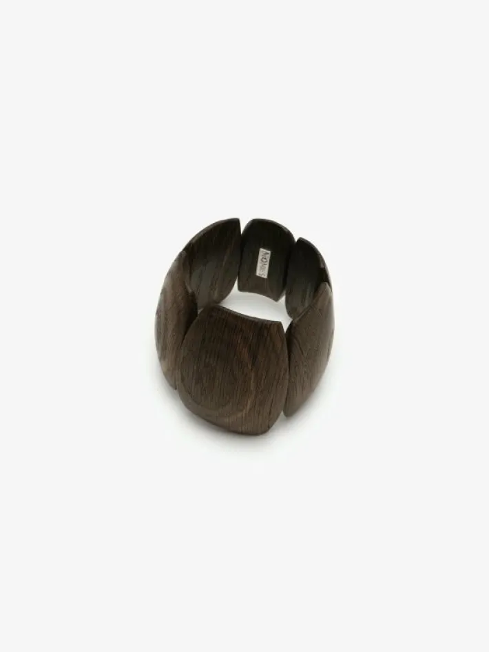 Monies Sage bracelet: bog oak