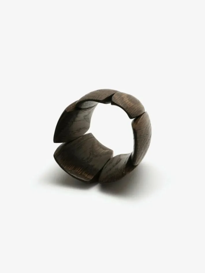 Monies Sage bracelet: bog oak