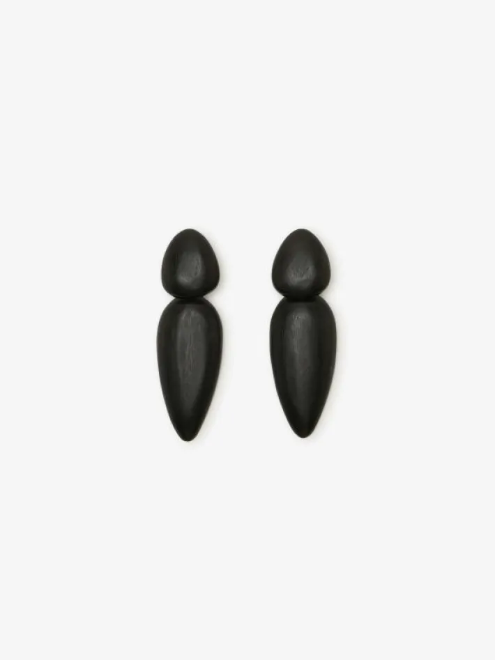 Monies Sao Paulo earrings: kamagong