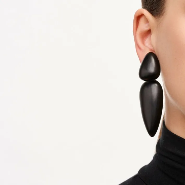 Monies Sao Paulo earrings: kamagong