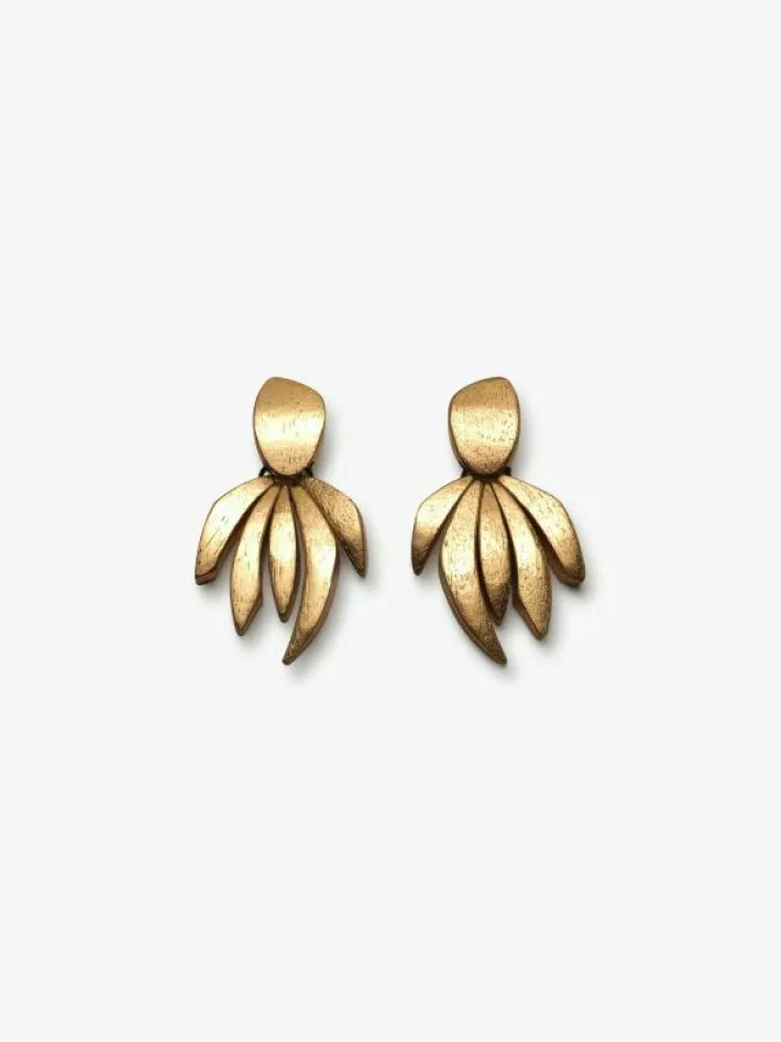 Monies Tia earring: goldfoil