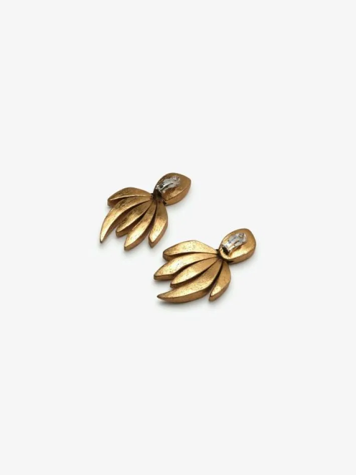Monies Tia earring: goldfoil