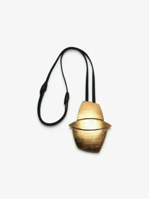 Monies Yarrow pendant: goldfoil